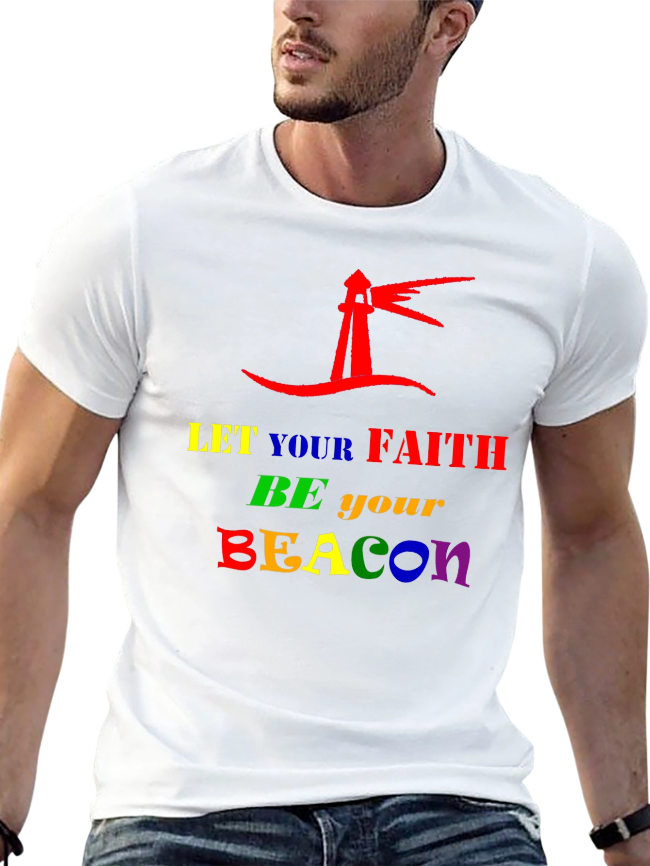 Faith Beacon LGBTQ Pride T-Shirt