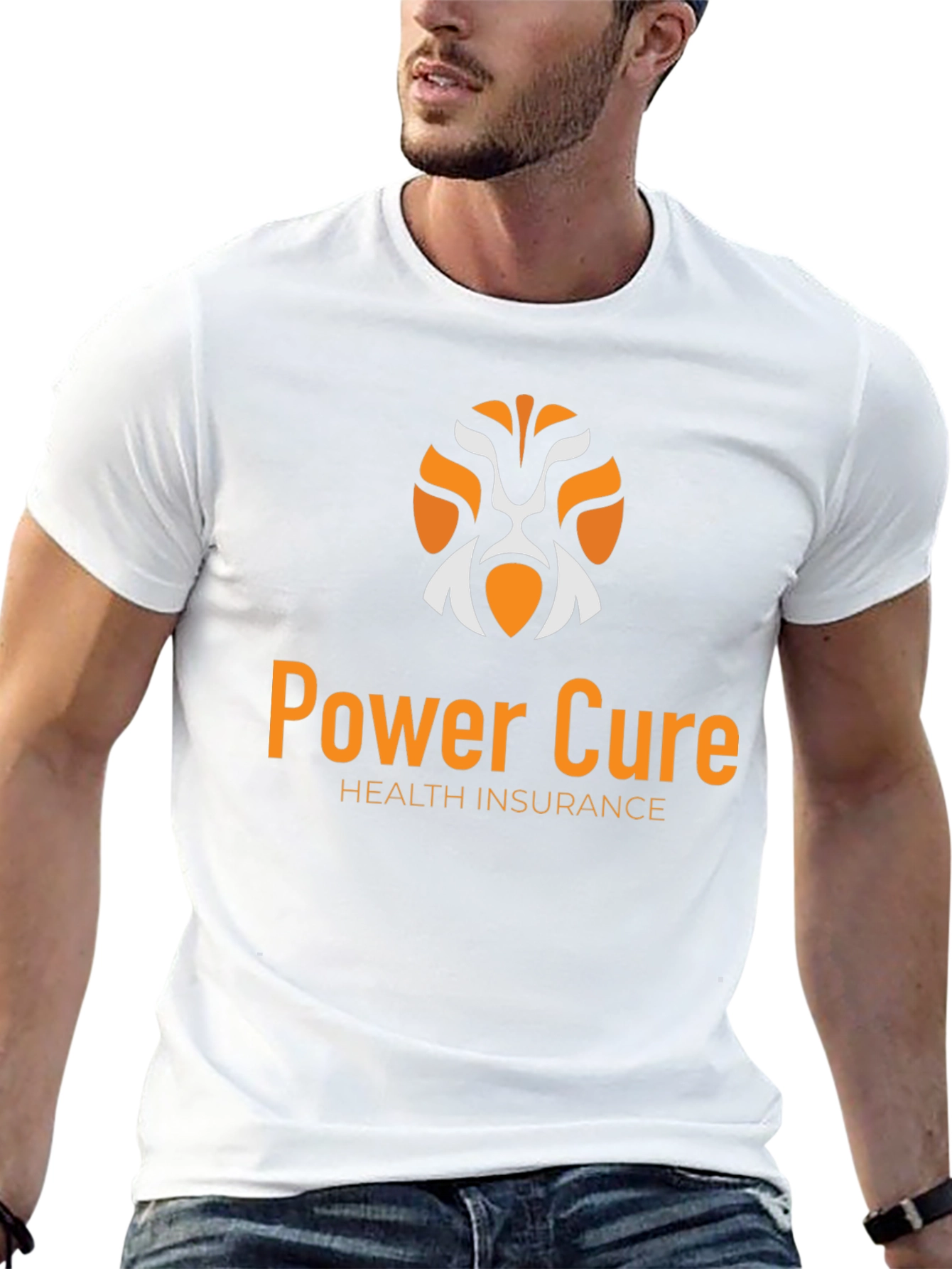 Power Cure Health Insurance Black T-Shirt
