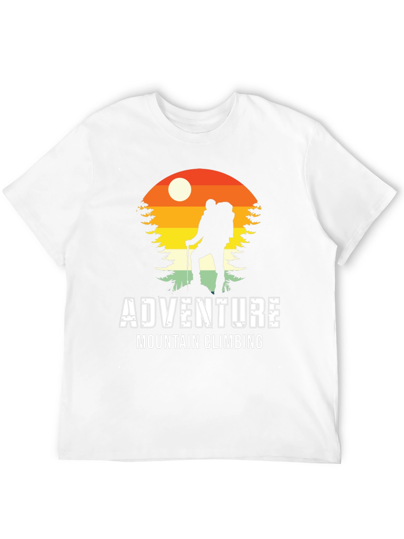Adventure Mountain Climbing Graphic Tee
