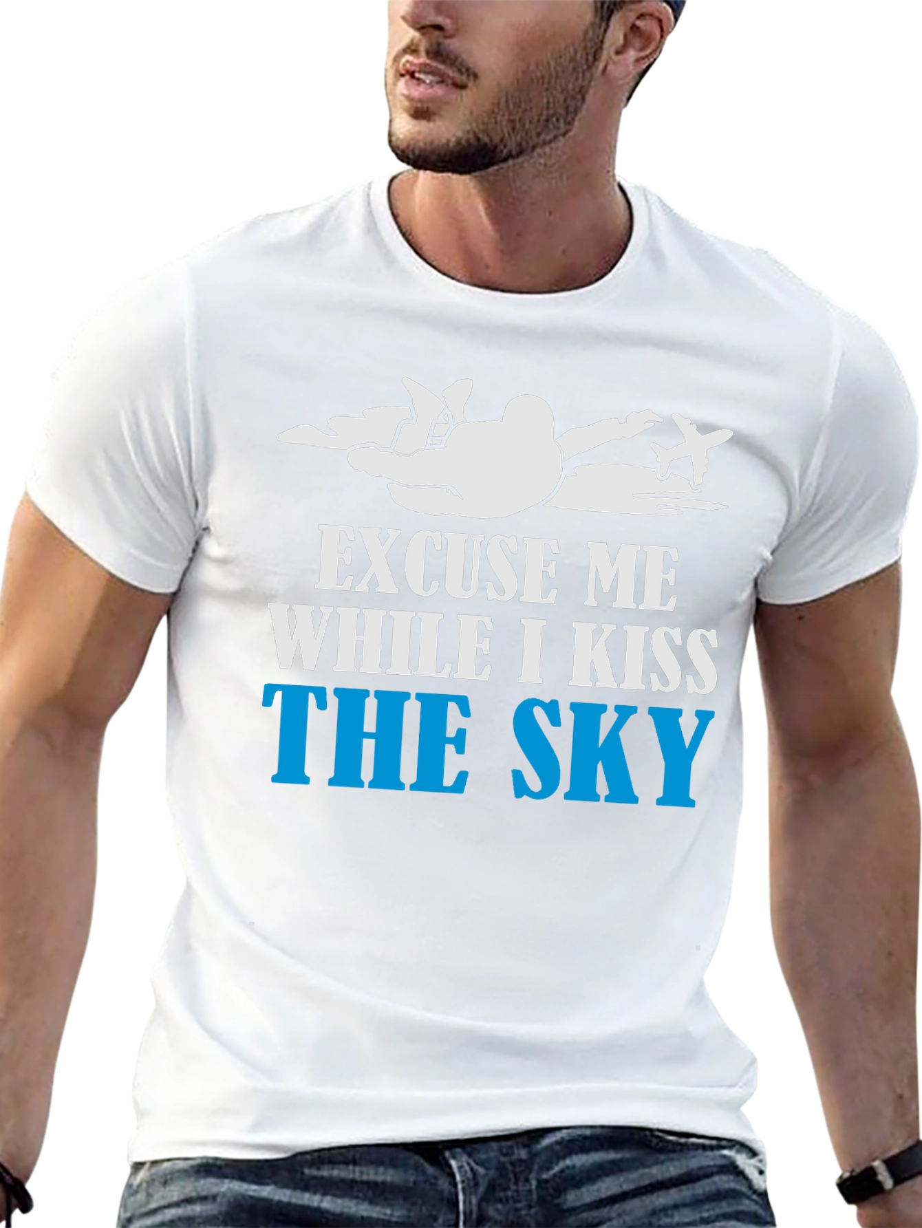 Excuse Me While I Kiss the Sky T-Shirt