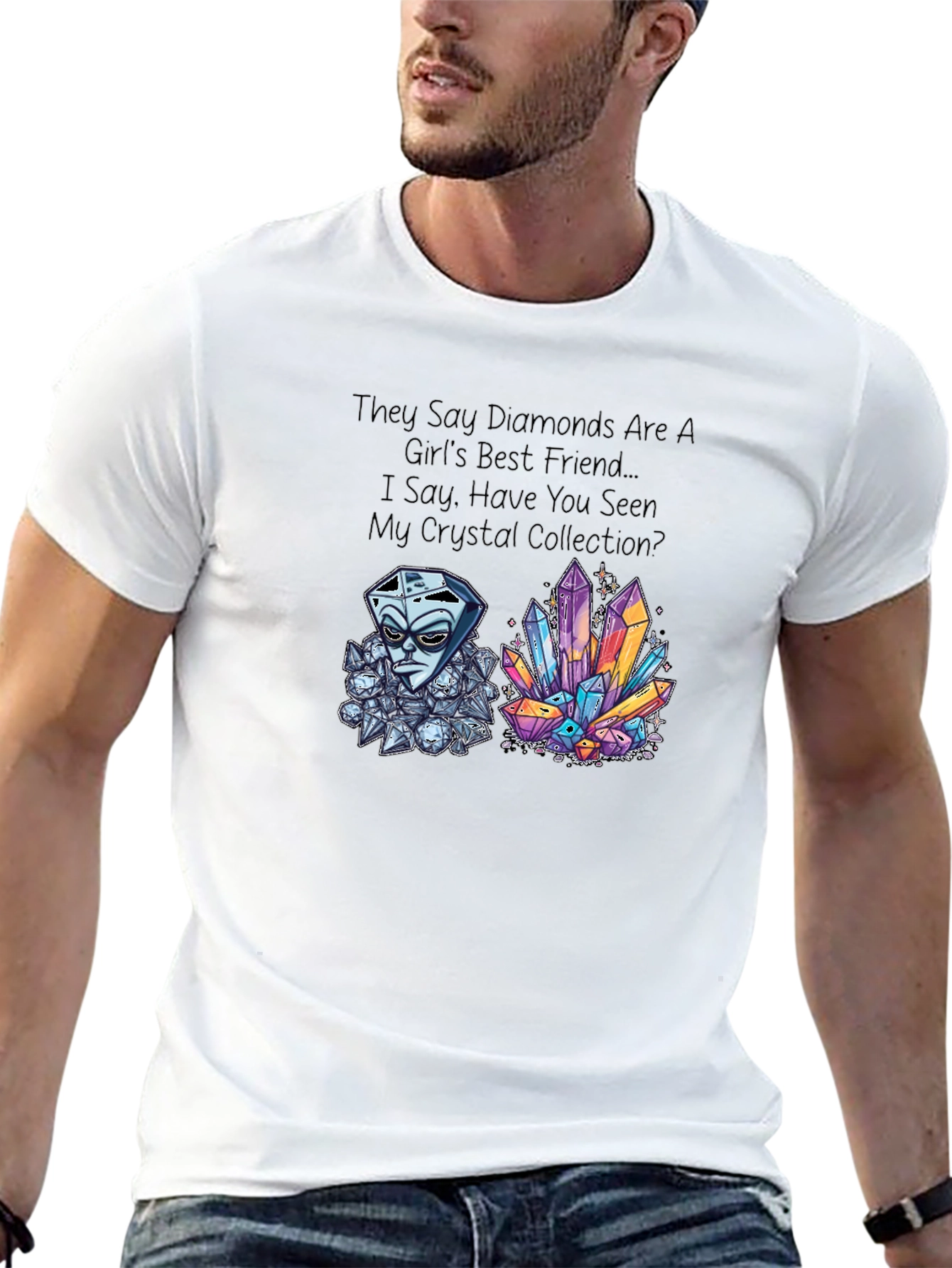Diamond vs. Crystal Collection T-Shirt
