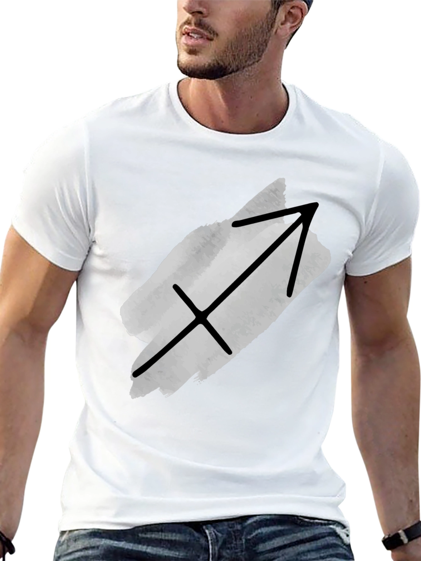 Sagittarius Zodiac T-Shirt - Black Tee
