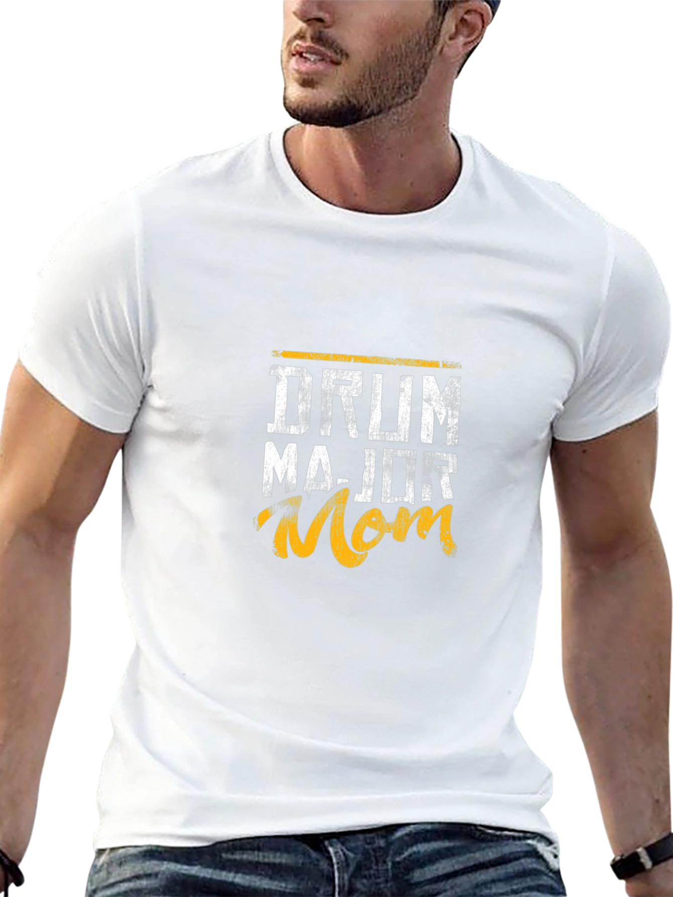 Drum Major Mom T-Shirt - Music Pride Tee