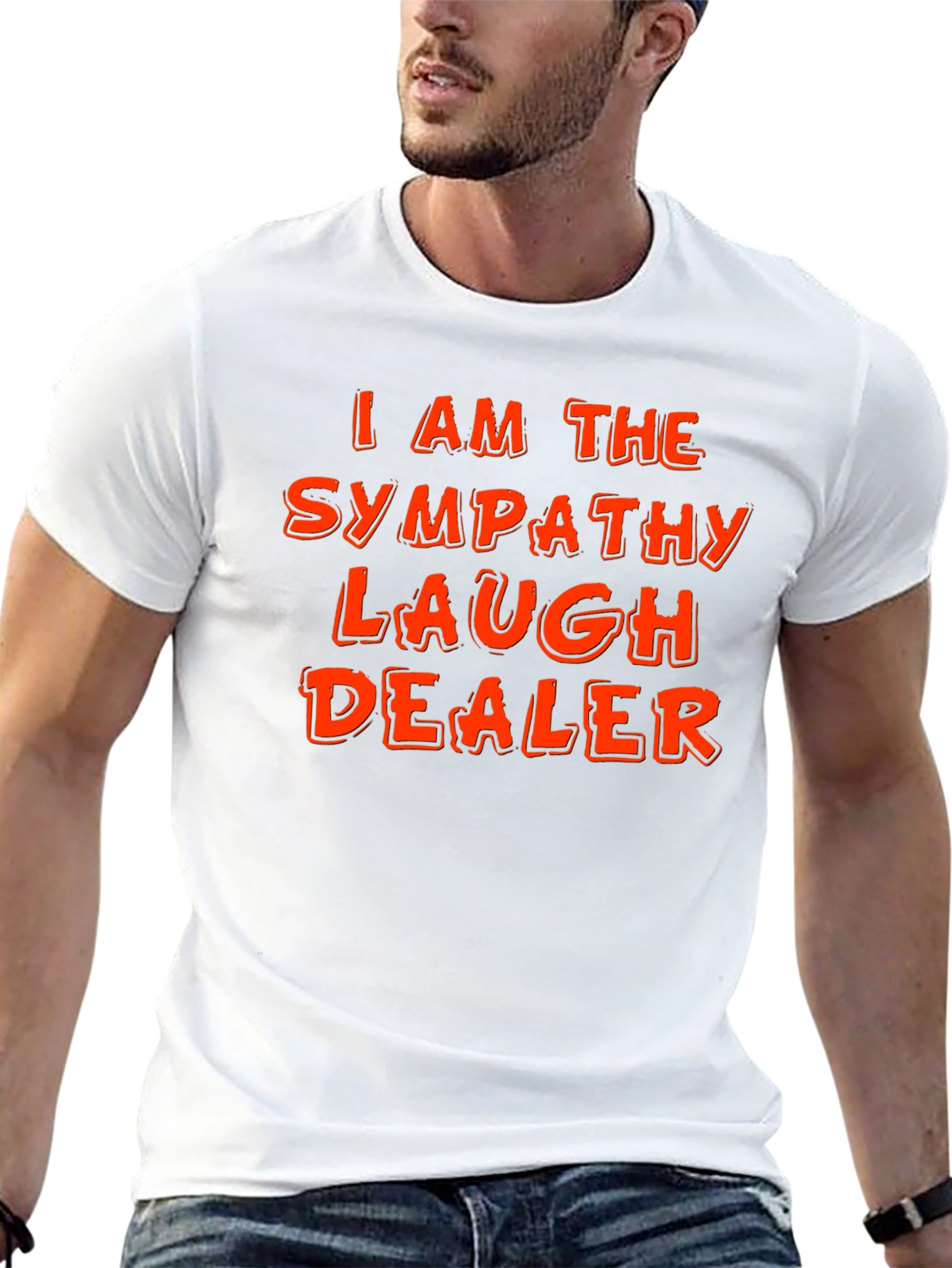 Sympathy Laugh Dealer T-Shirt - Funny Graphic Tee