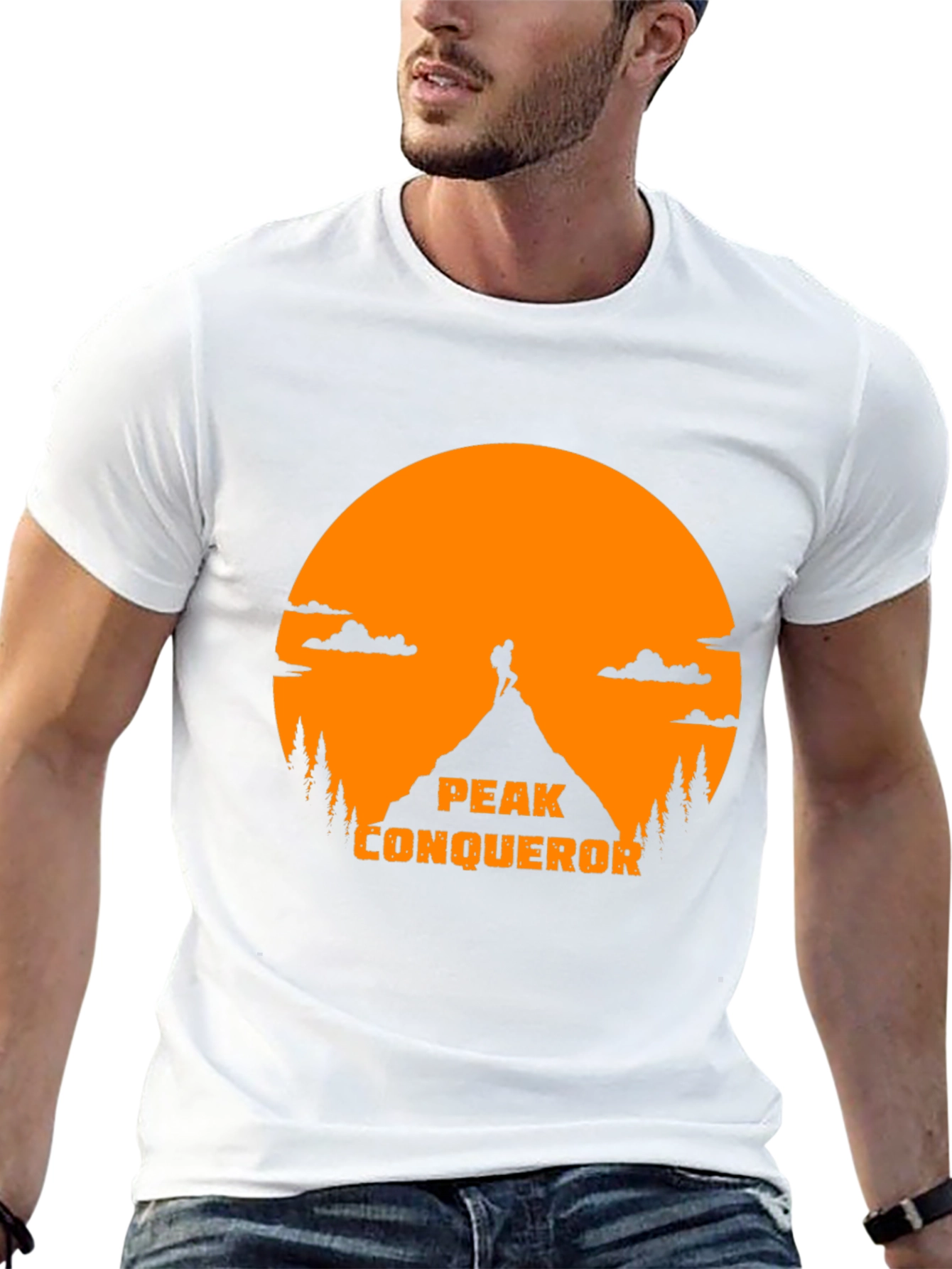 Peak Conqueror Graphic T-Shirt - Adventure Awaits