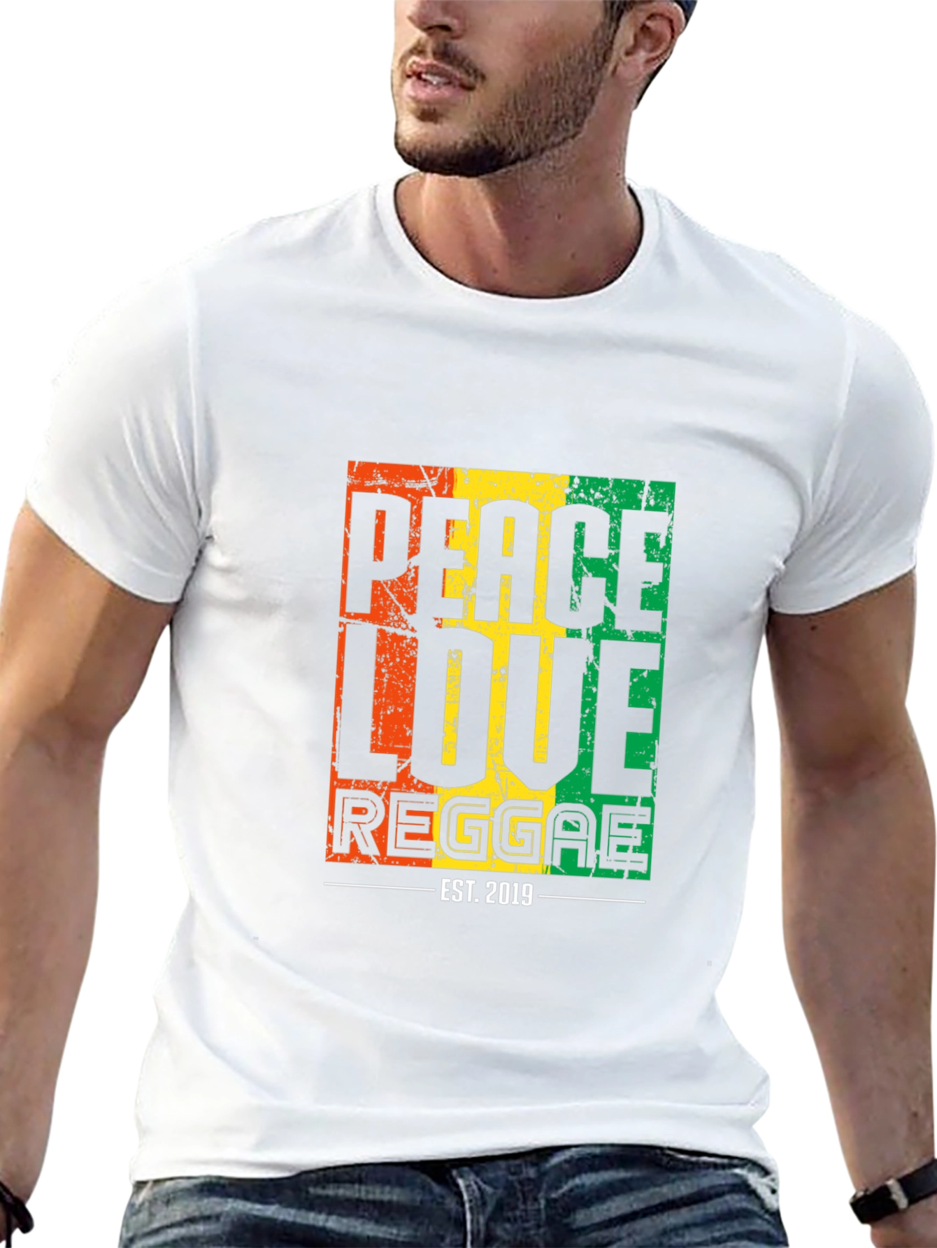 Peace Love Reggae T-Shirt - Est. 2019
