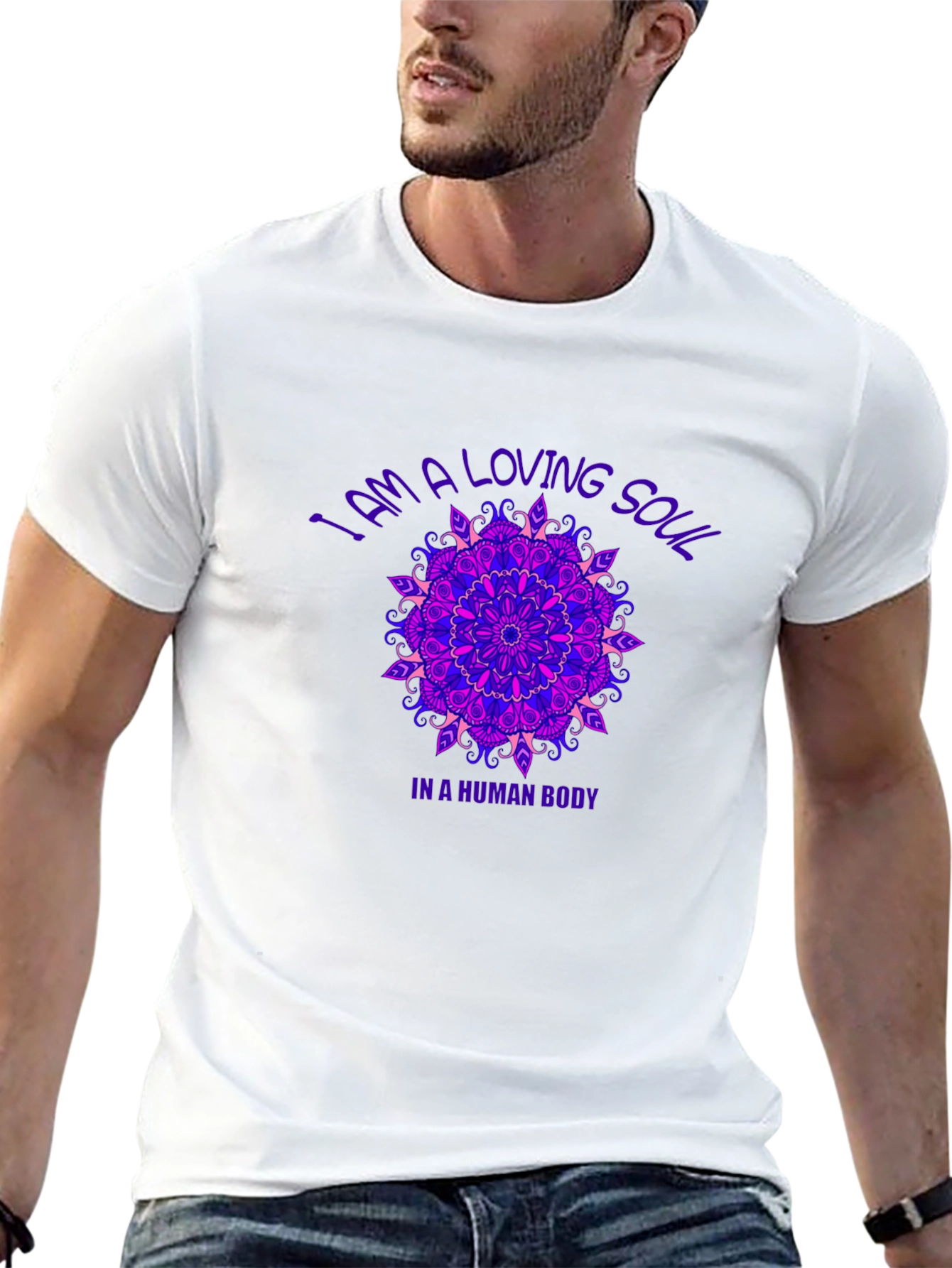 Loving Soul Mandala Graphic T-Shirt