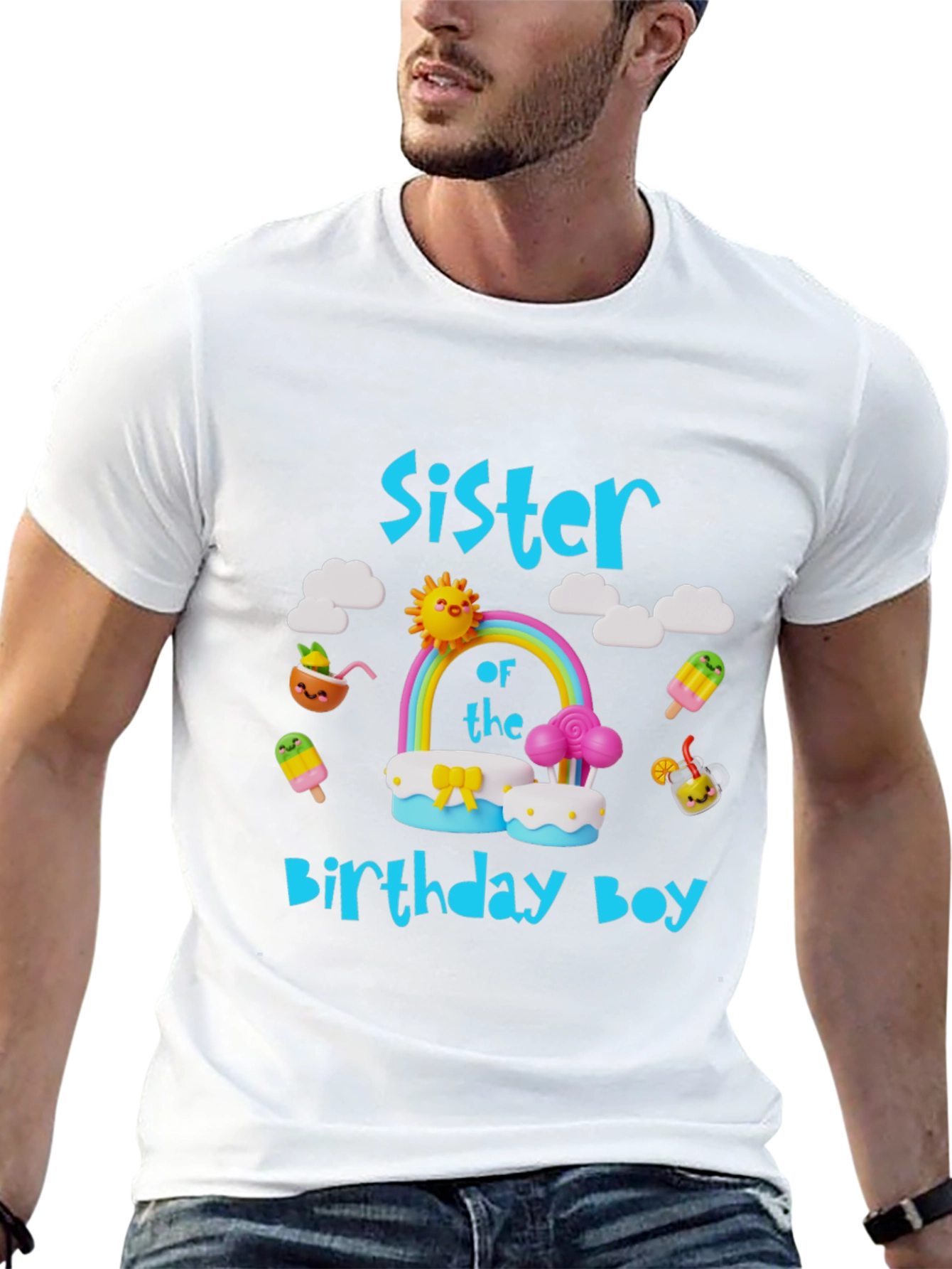 Sister of the Birthday Boy T-Shirt