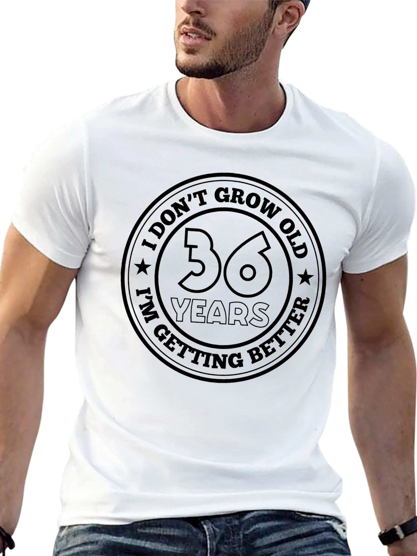 I Dont Grow Old Birthday 36 Years T-Shirt