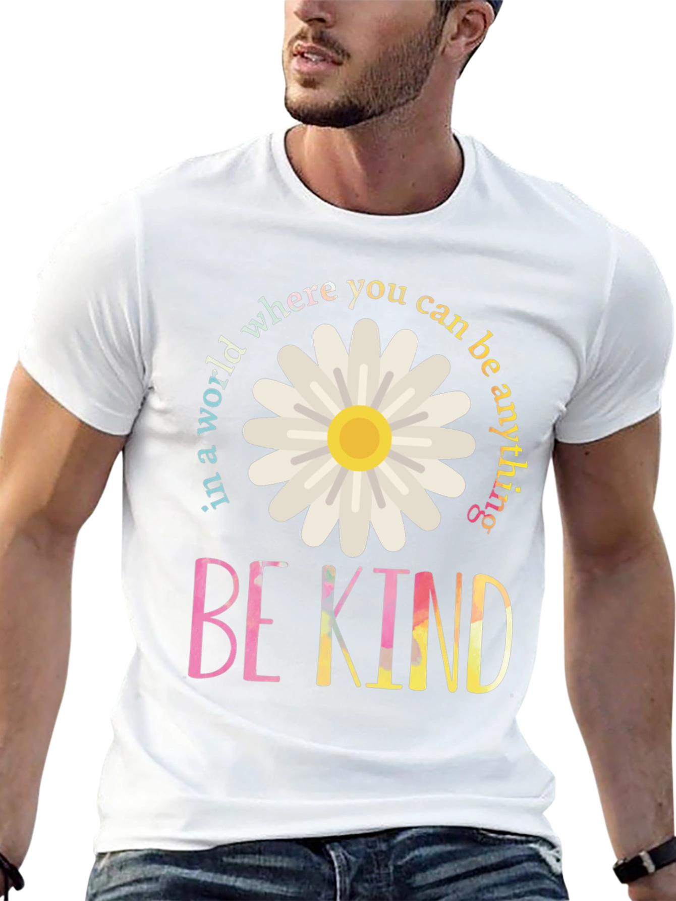 Be Kind Daisy Graphic T-Shirt