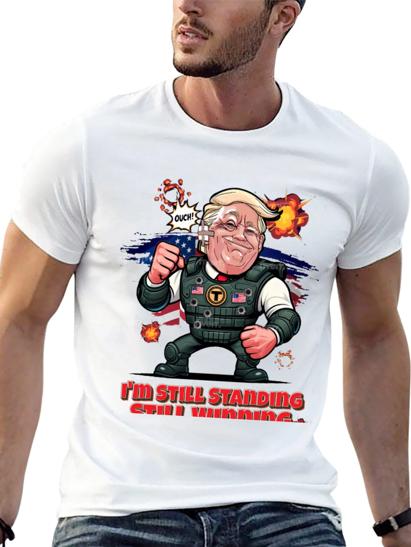 Im Still Standing Mens Graphic T-Shirt