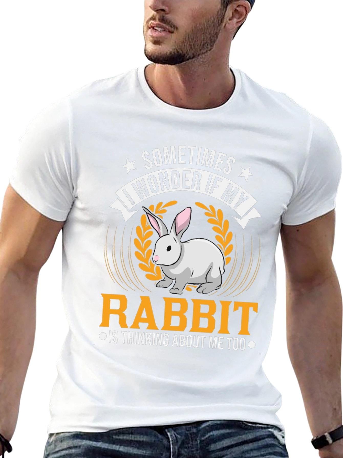 Rabbit Lover Graphic T-Shirt