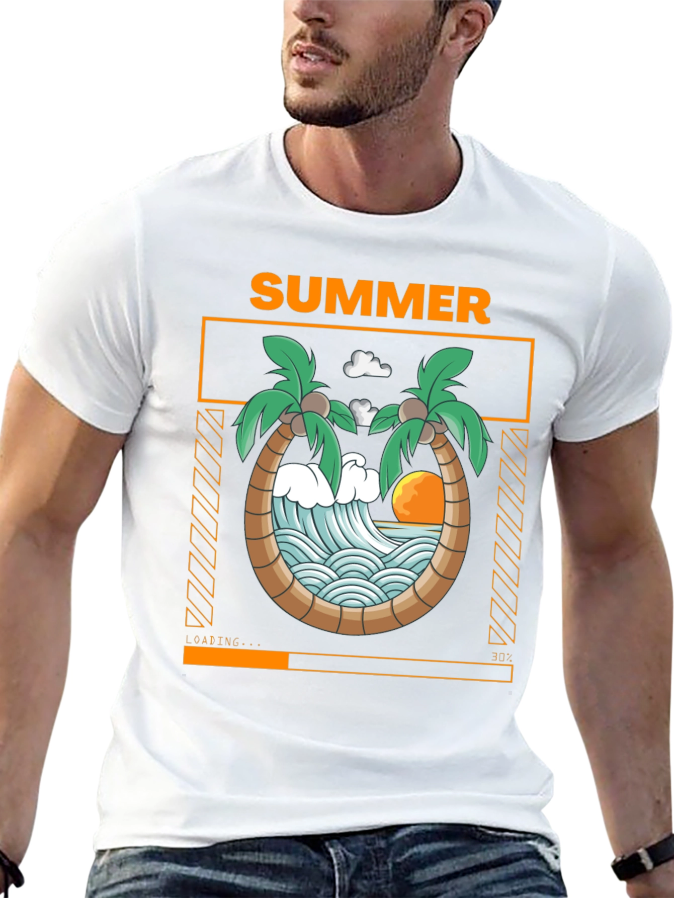Summer Loading T-Shirt: Beach Vibes