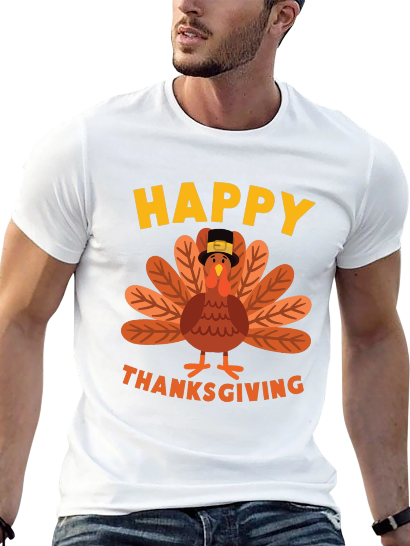 Happy Thanksgiving Turkey T-Shirt