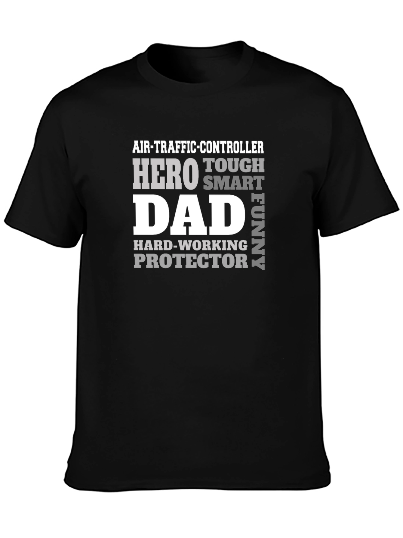 Air Traffic Controller Dad Hero T-Shirt