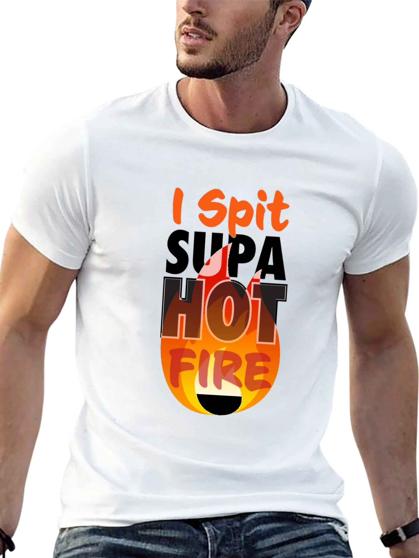 I Spit Supa Hot Fire Graphic Tee