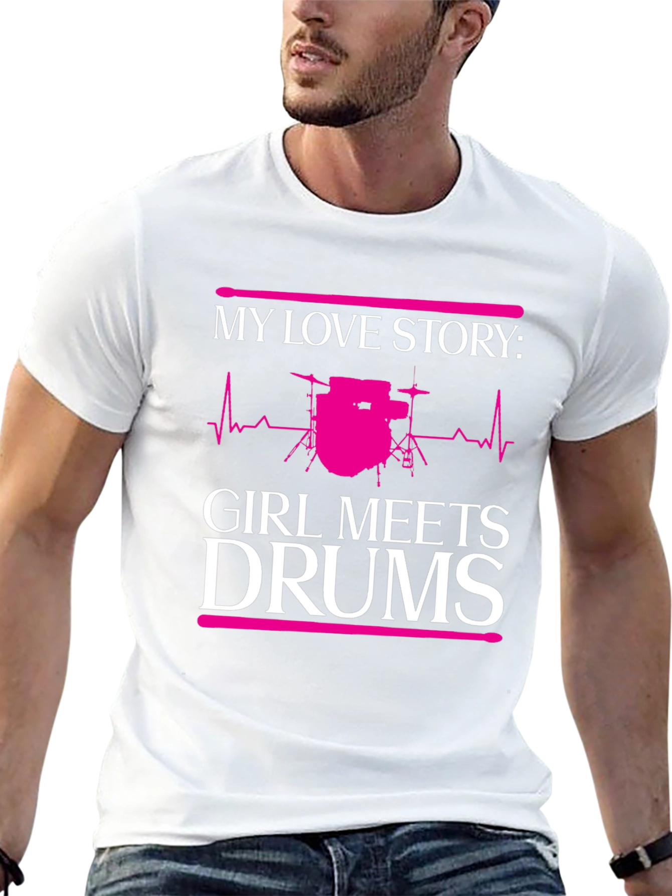 Girl Meets Drums T-Shirt