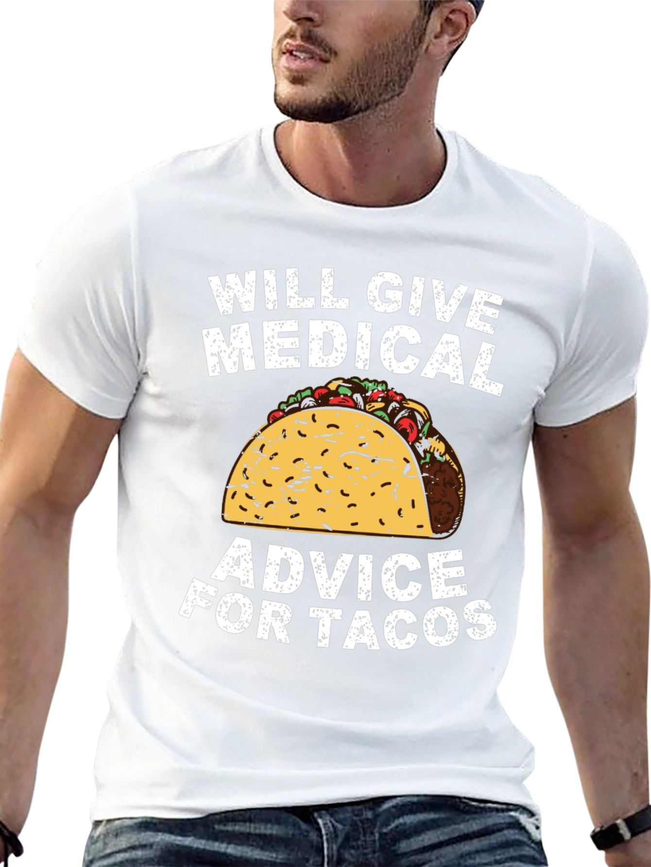 Medical Advice for Tacos Graphic Tee