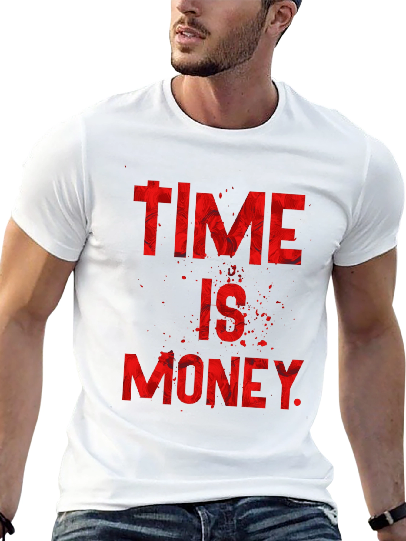 Time is Money Graphic T-Shirt