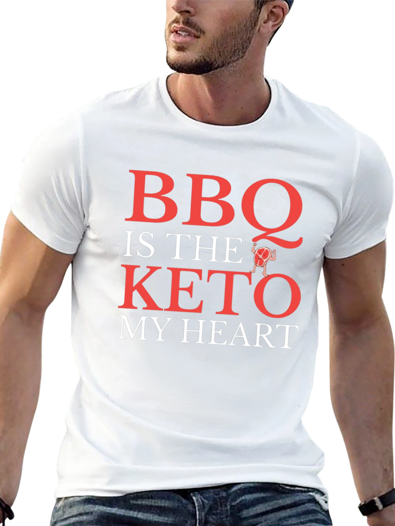 BBQ is the Keto My Heart T-Shirt
