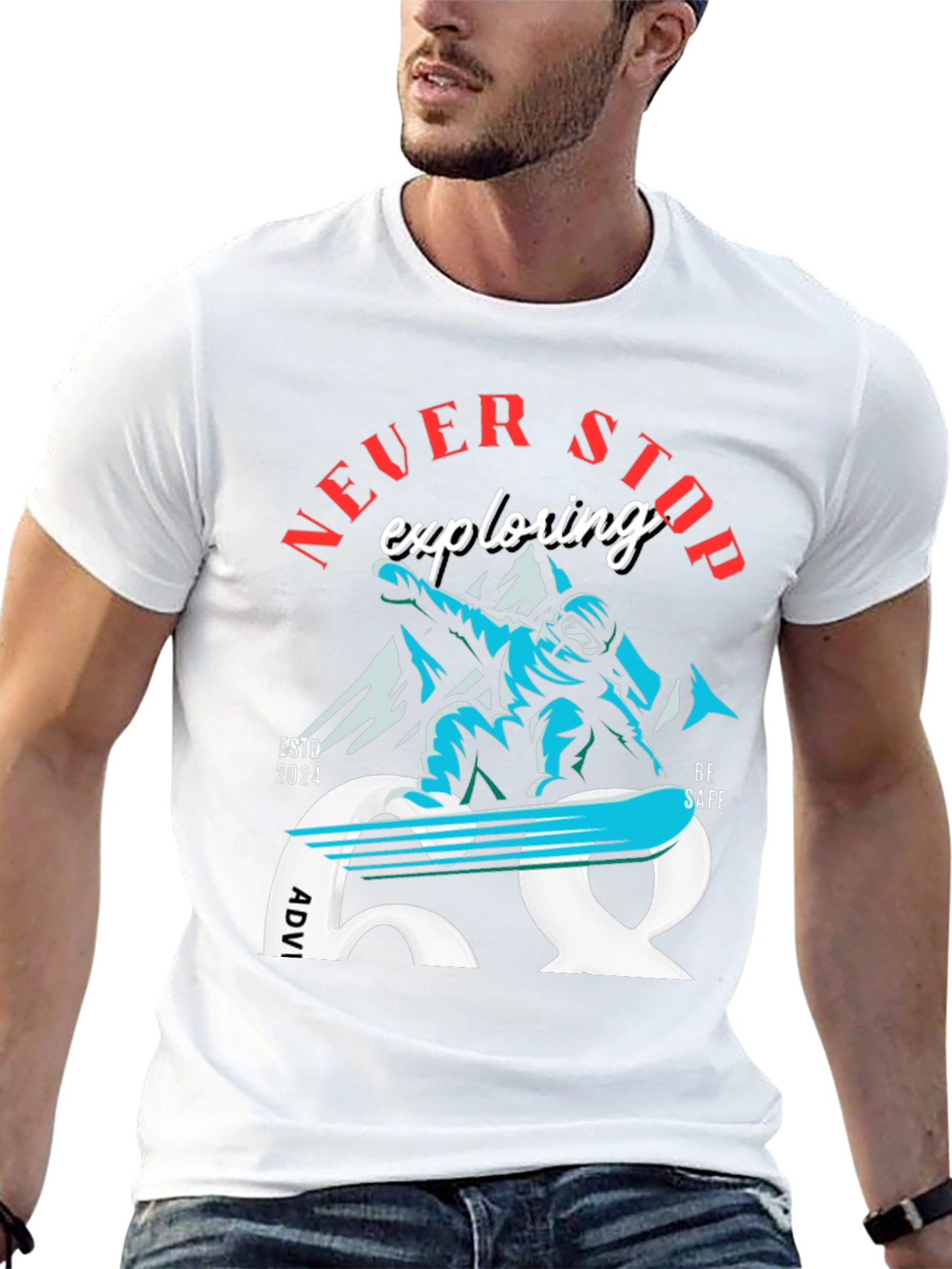 Never Stop Exploring Adventure T-Shirt