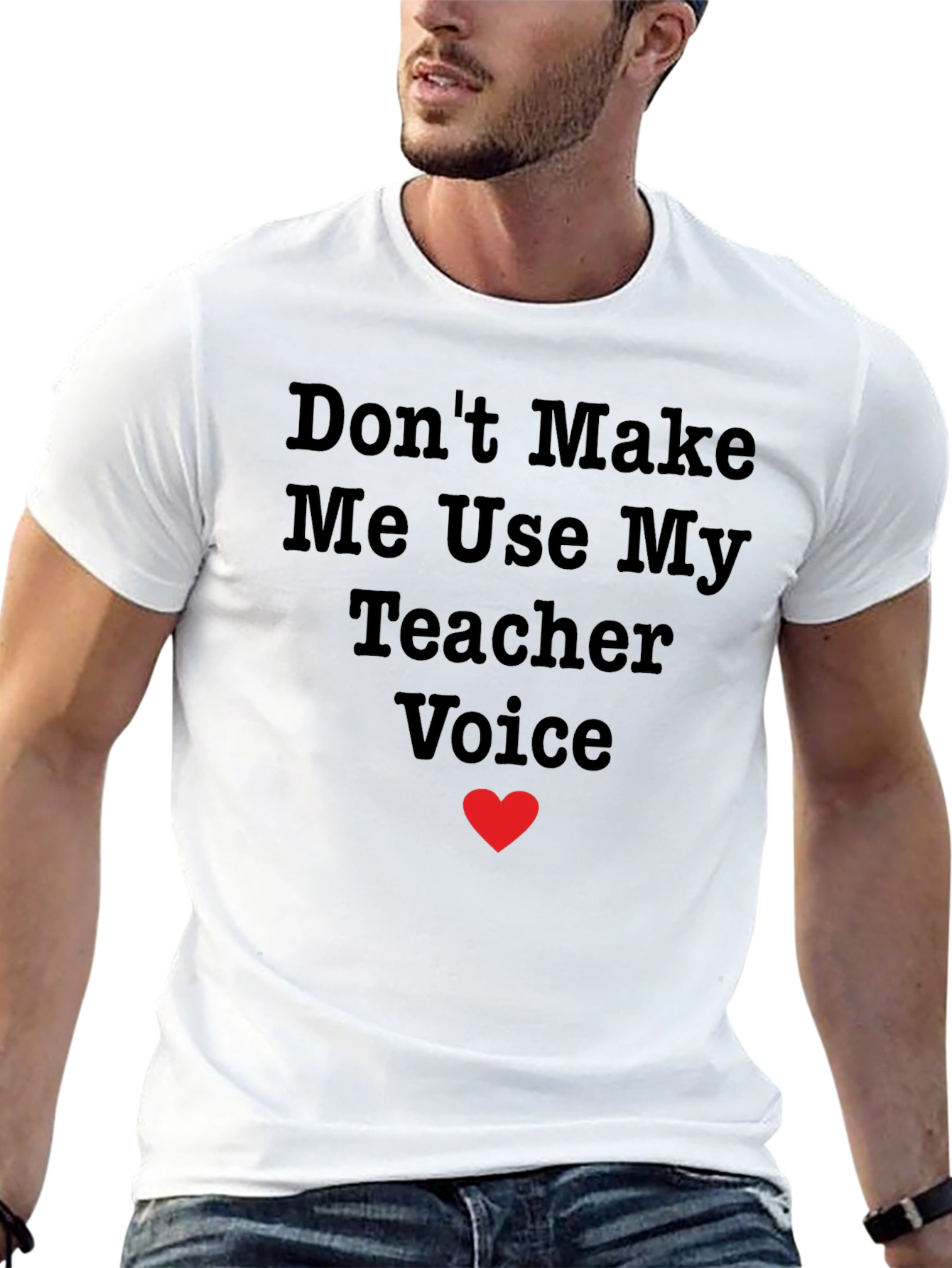 Teacher Voice T-Shirt - Funny Teaching Apparel