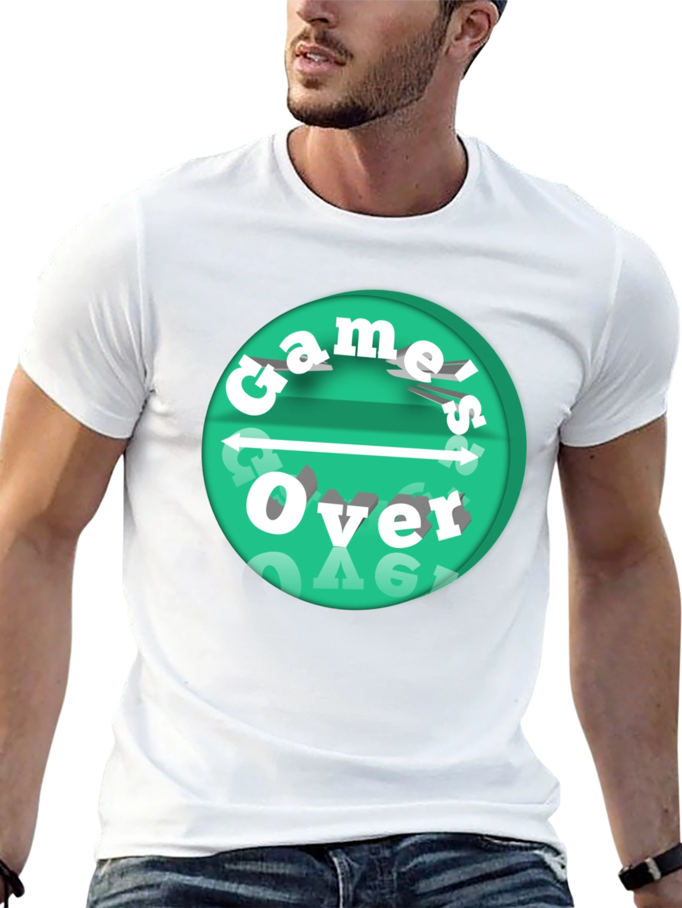 Game Over T-Shirt - Retro Gamer Style