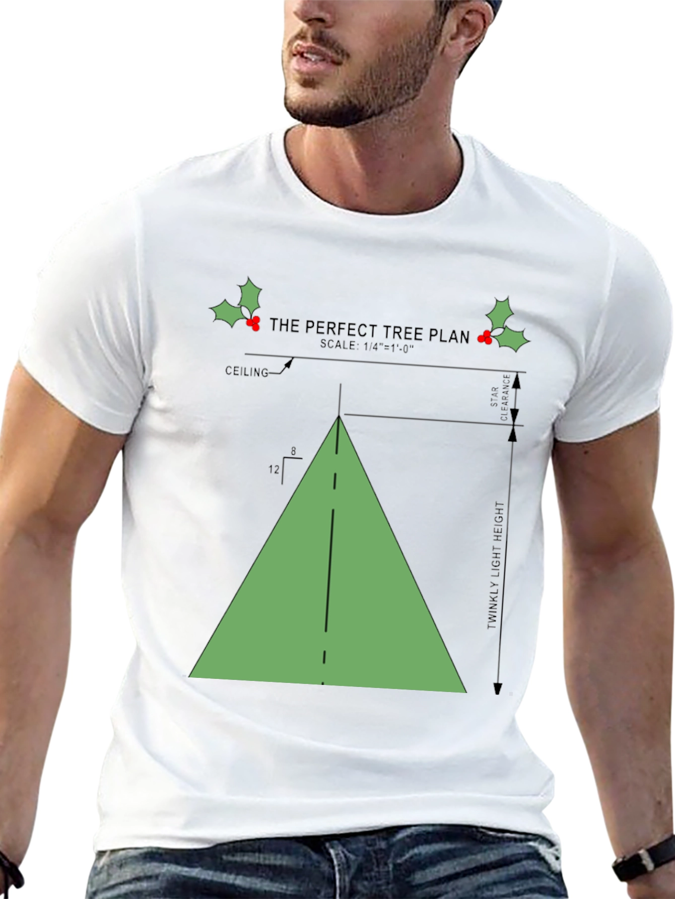 Christmas Tree Plan T-Shirt