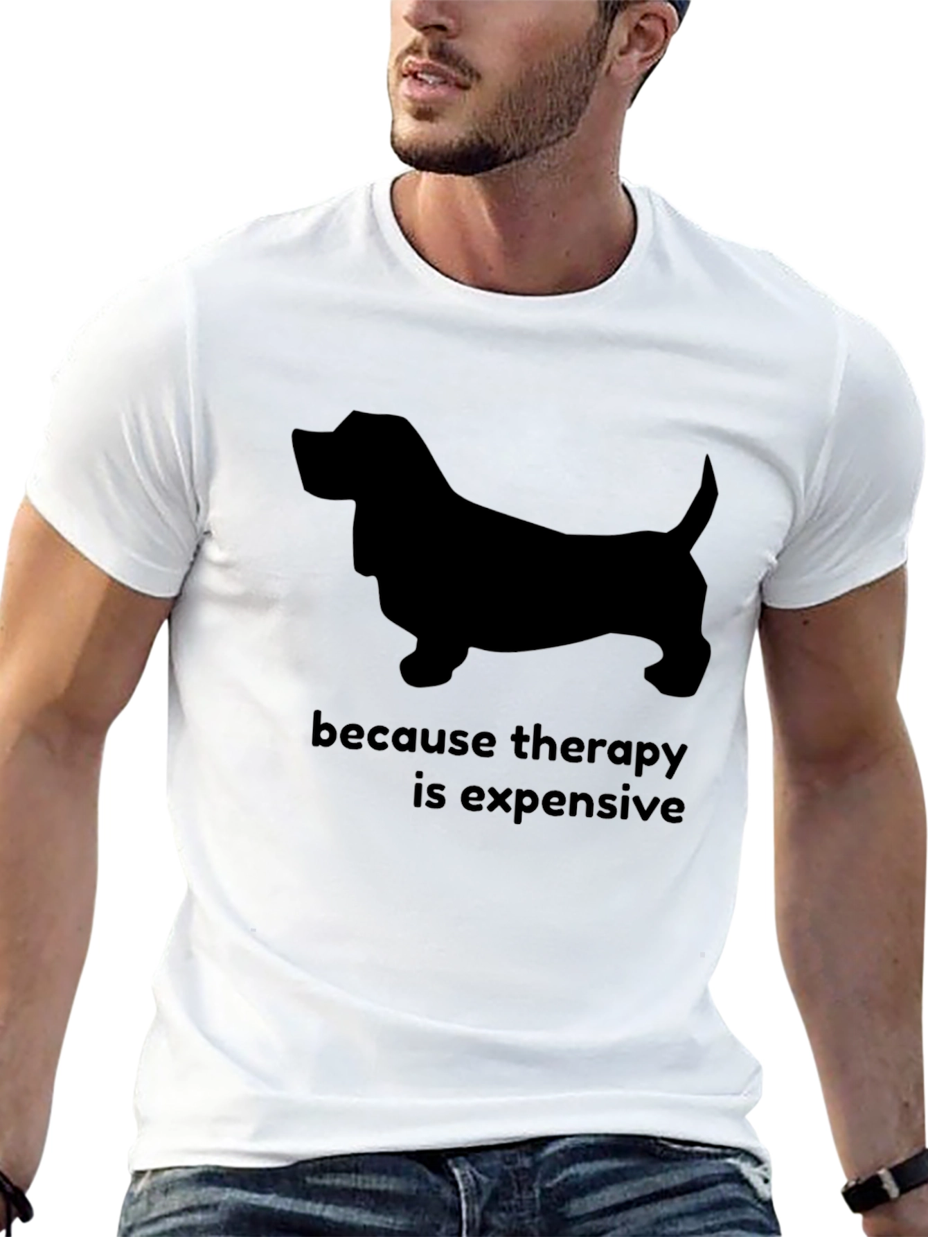 Therapy Dog T-Shirt: Because Therapy is Expensive