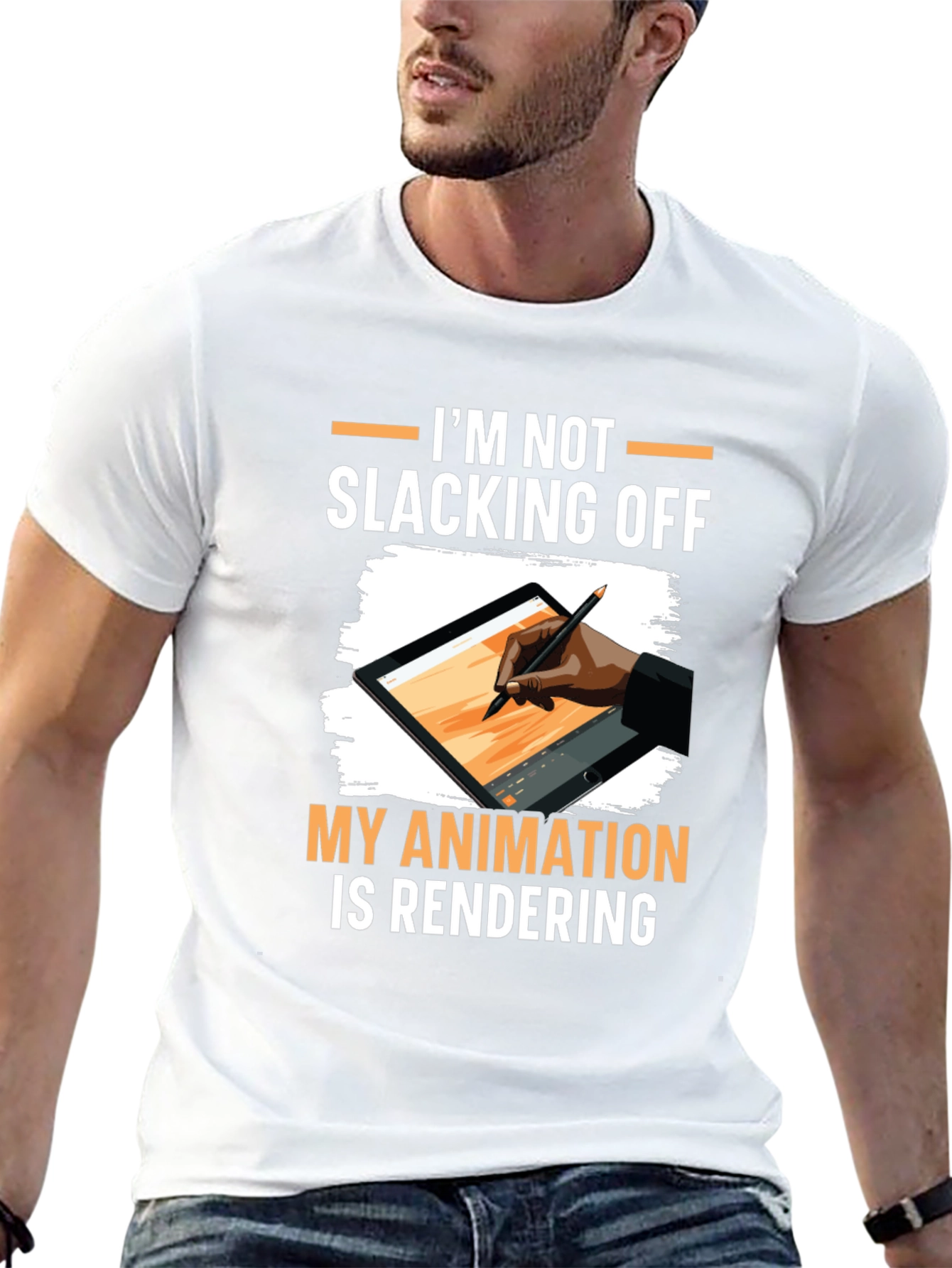 Im Not Slacking Off My Animation Is Rendering T-Shirt