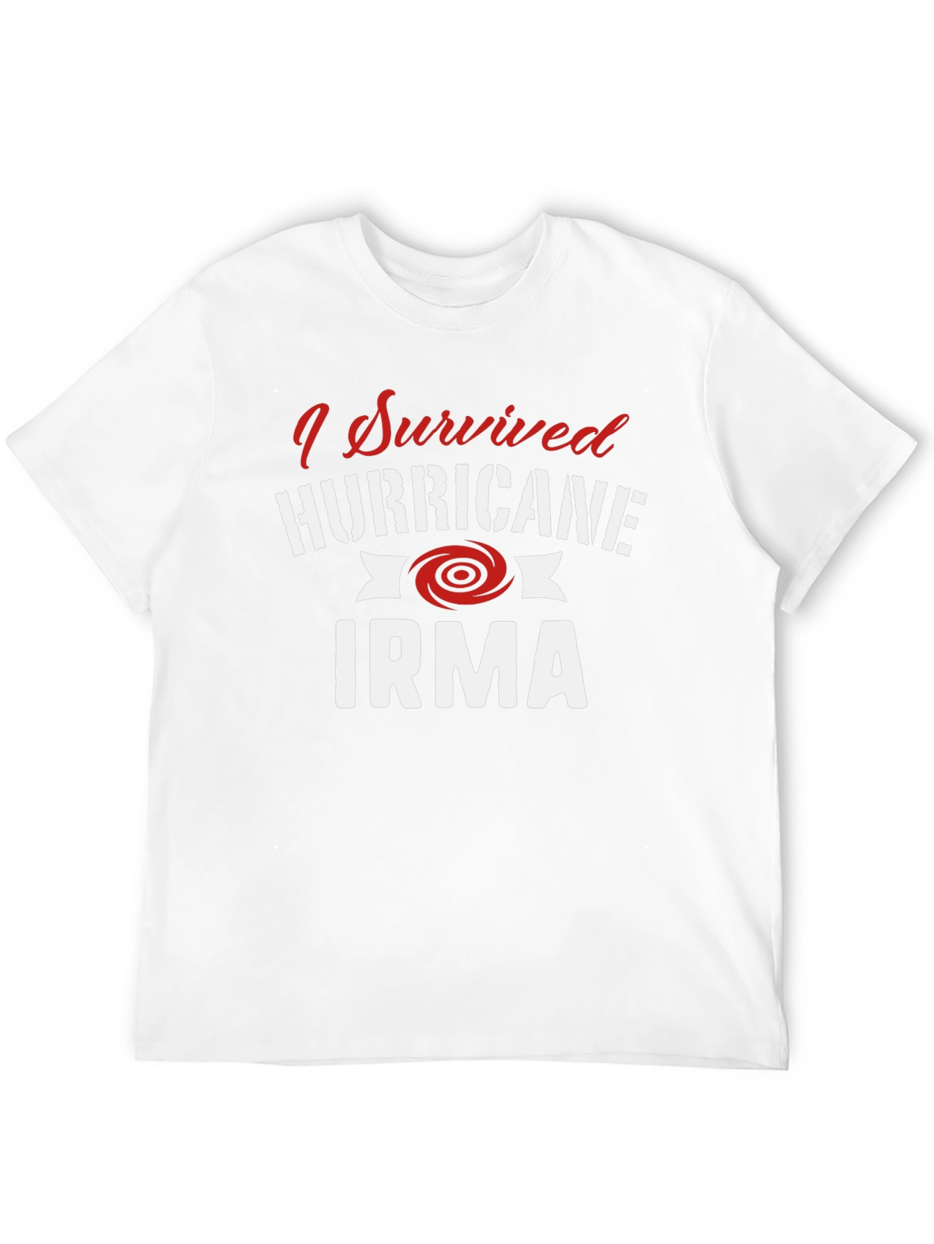 I Survived Hurricane Irma Black T-Shirt