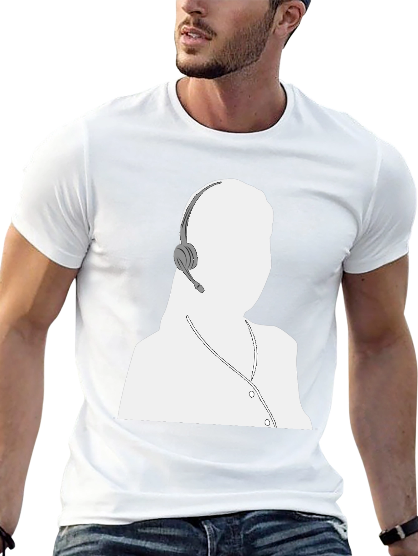 Customer Service Rep Graphic T-Shirt