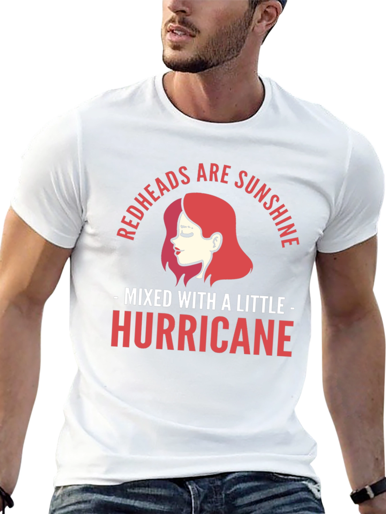 Redhead Sunshine Hurricane Graphic Tee