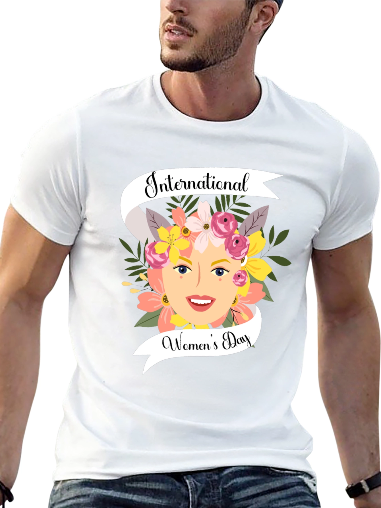 International Womens Day Floral T-Shirt