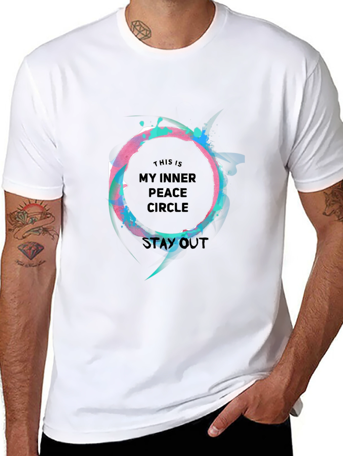 Inner Peace Circle Graphic Tee