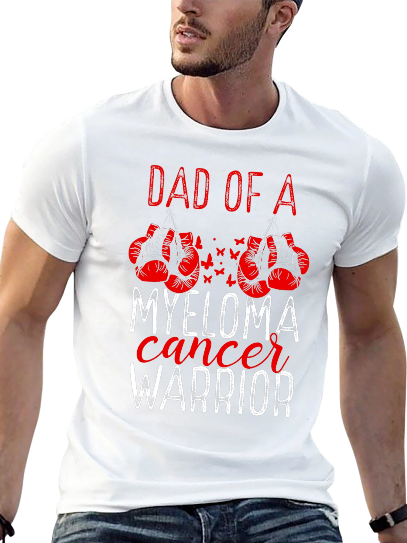 Dad of a Myeloma Cancer Warrior T-Shirt