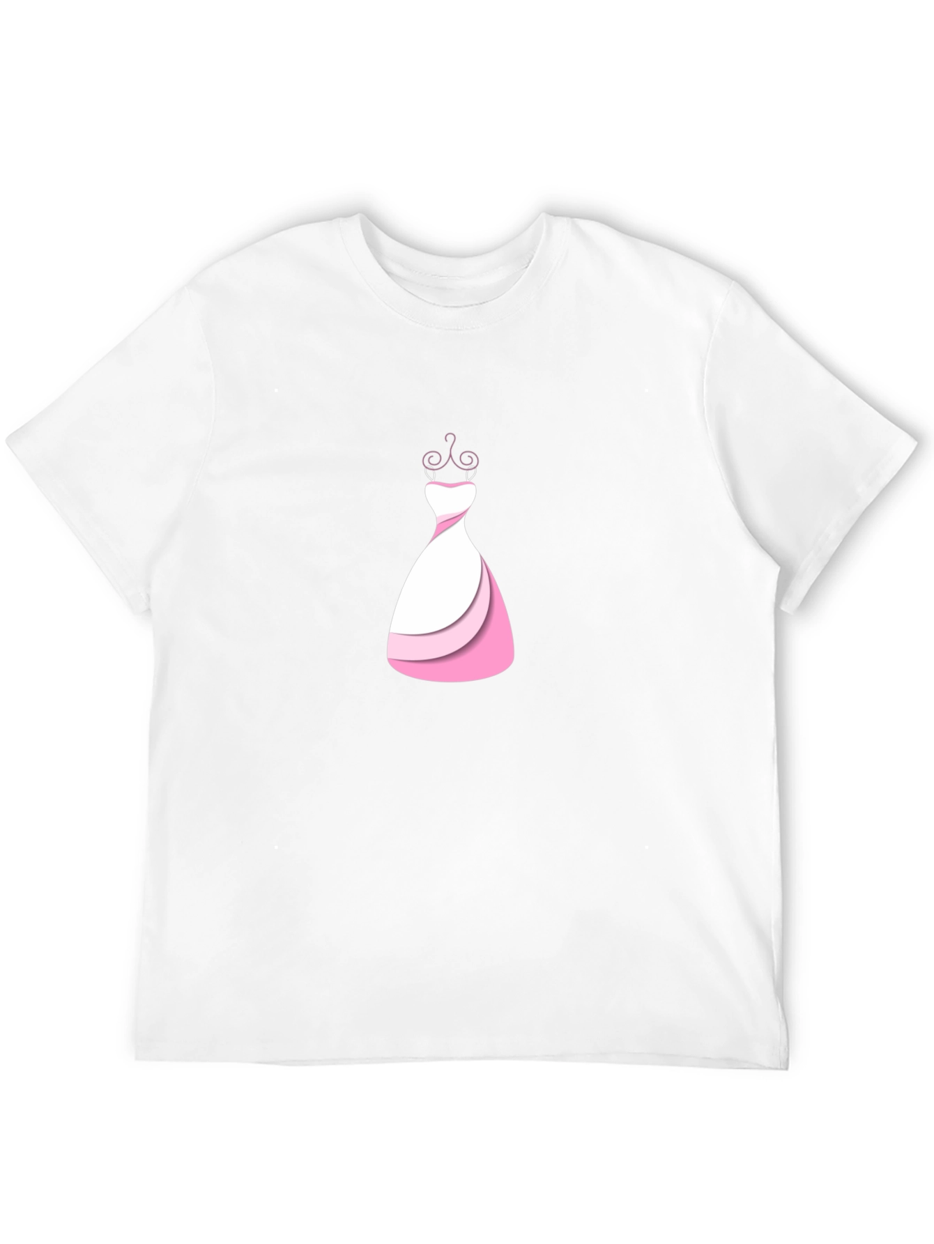 Elegant Dress Graphic Tee - Stylish & Unique