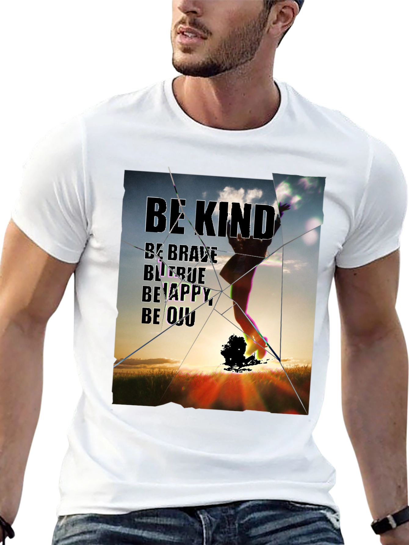Inspirational Be Kind Graphic T-Shirt