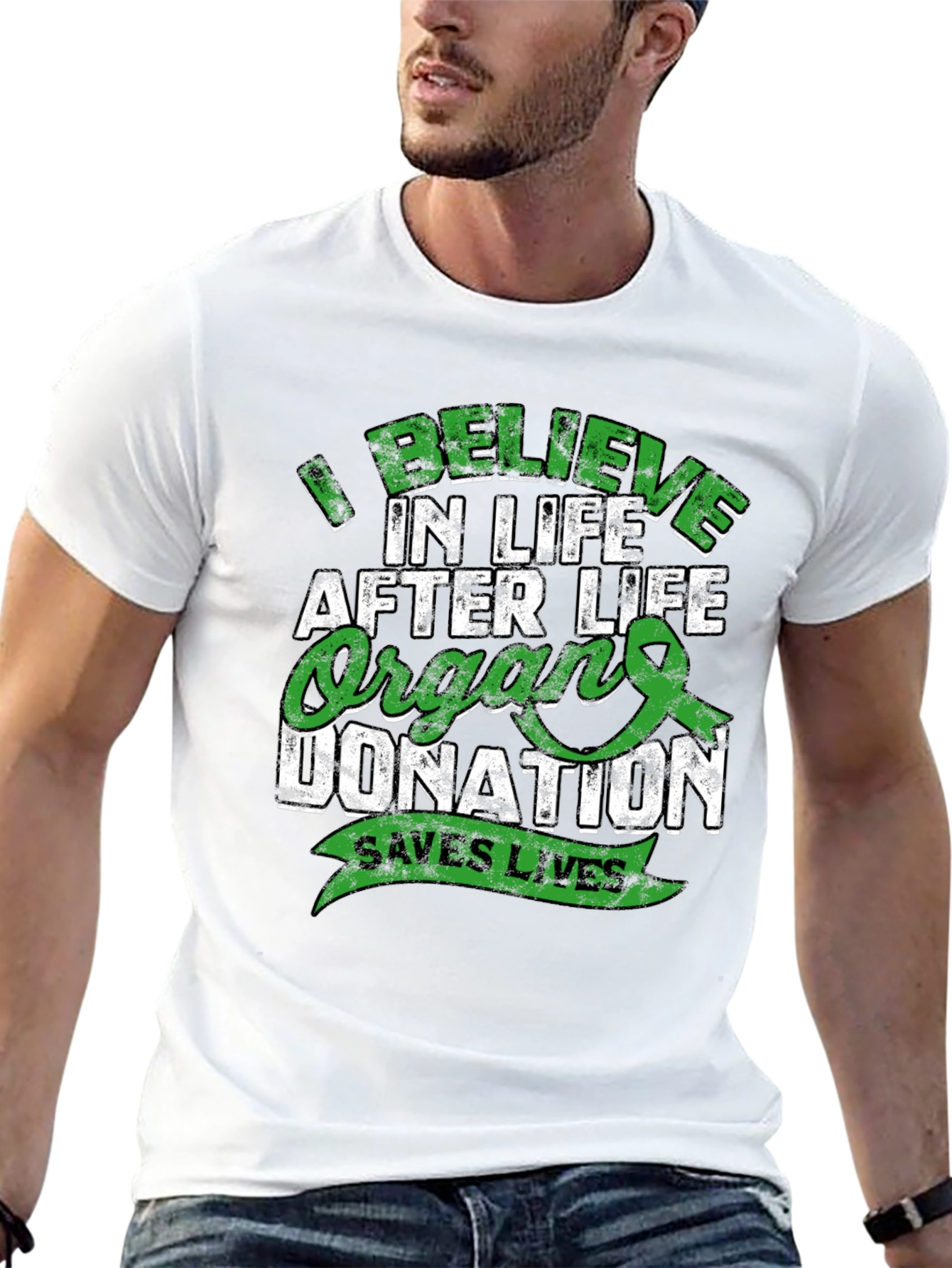 Organ Donation Saves Lives Graphic T-Shirt