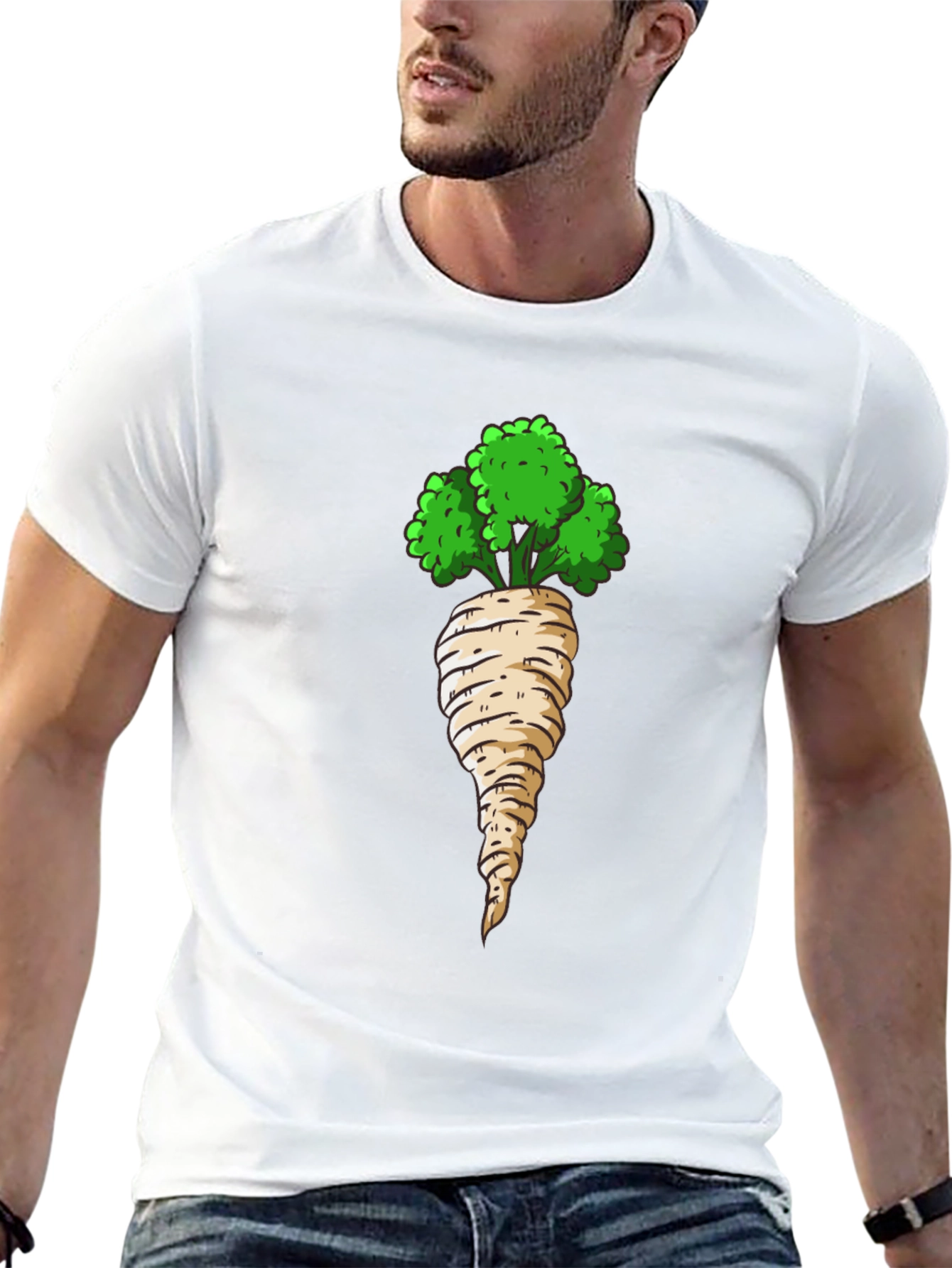 Radish Graphic Tee - Unique Foodie Fashion