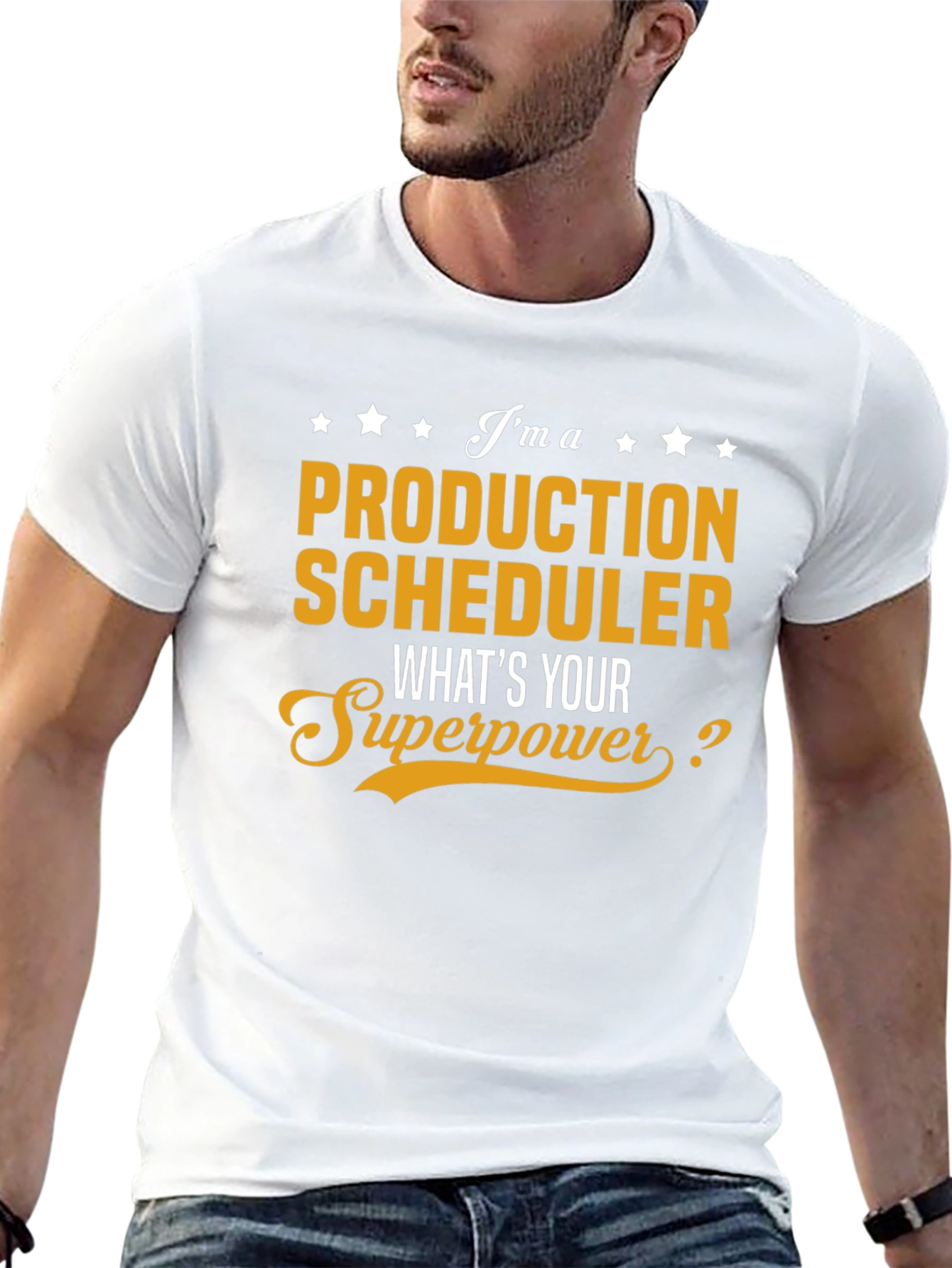 Production Scheduler Superpower T-Shirt
