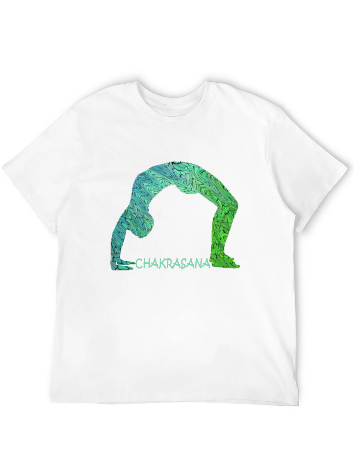 Chakrasana Yoga Tee - Stylish and Comfortable