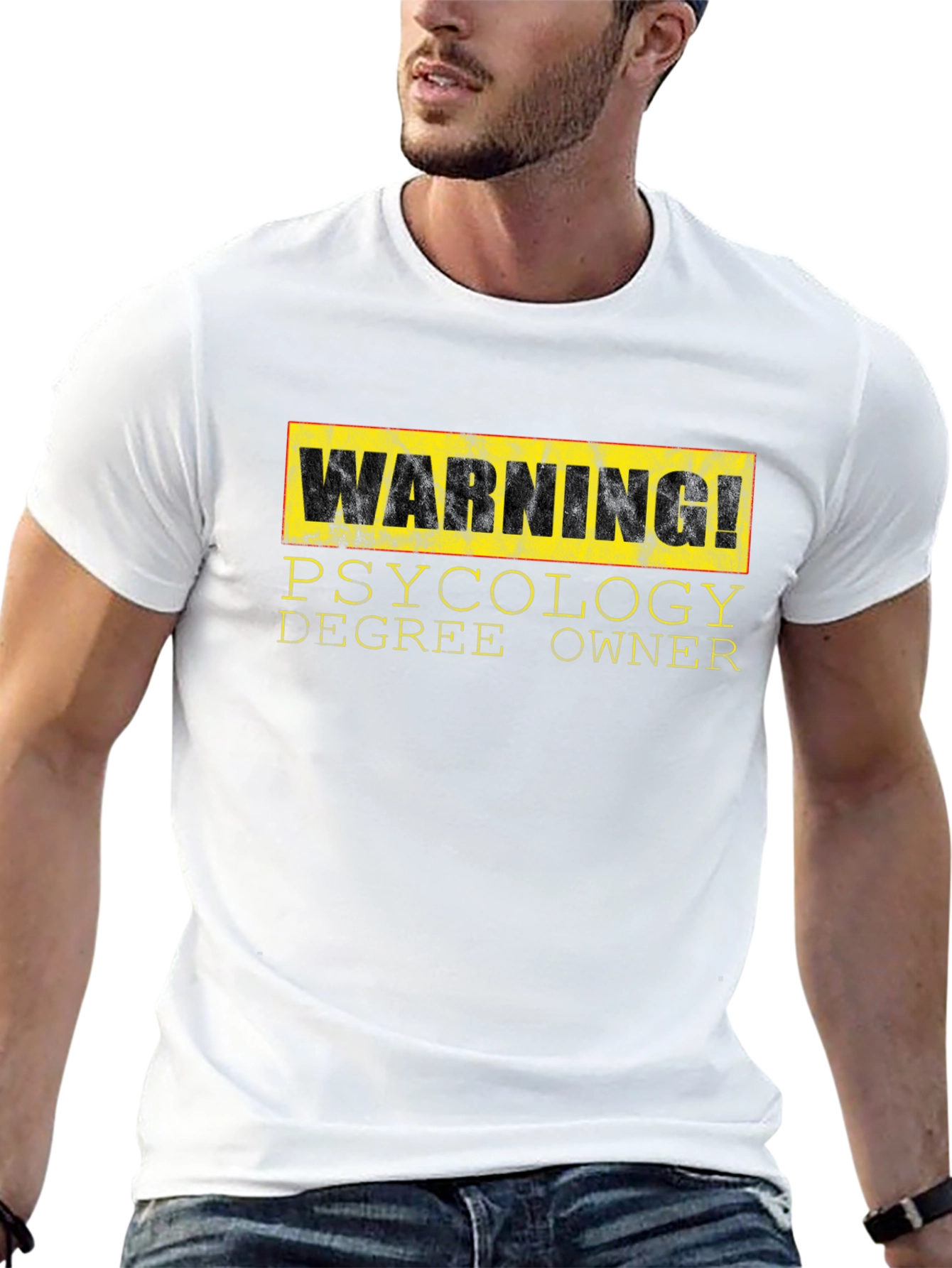 Warning! Psychology Degree Owner T-Shirt