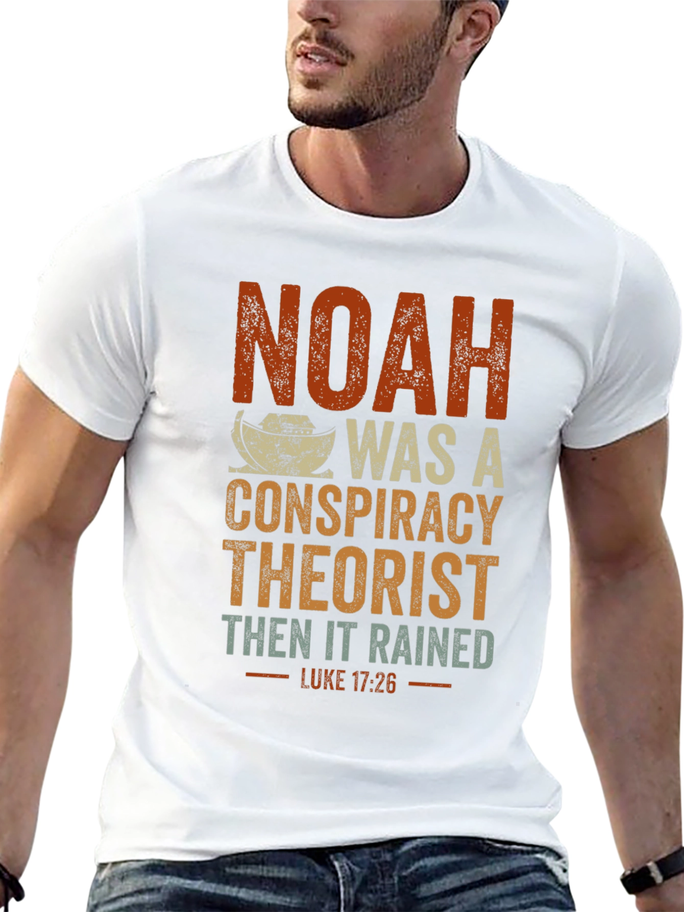 Noah Conspiracy Theorist Graphic Tee