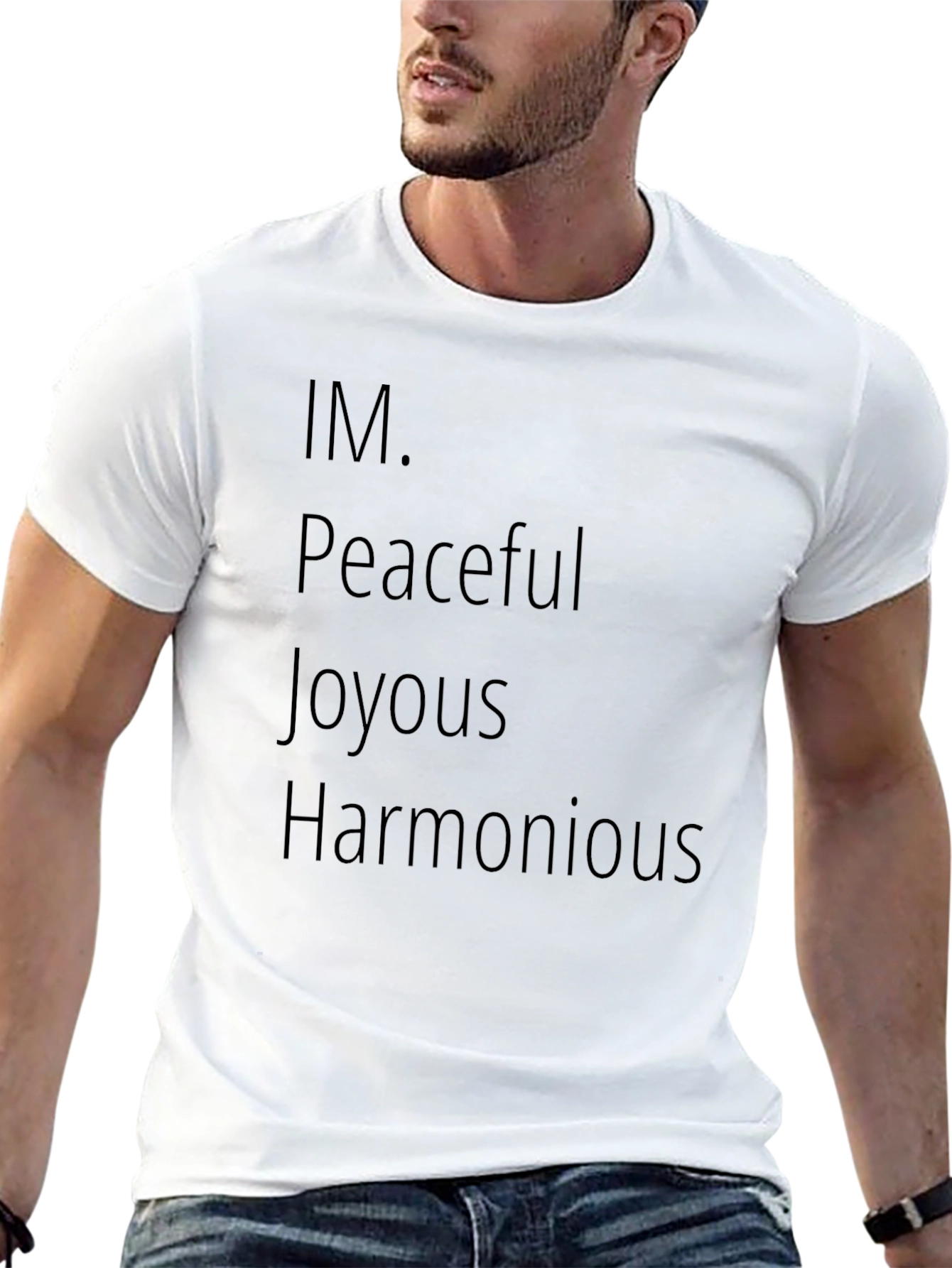 Peaceful Joyous Harmonious Graphic Tee