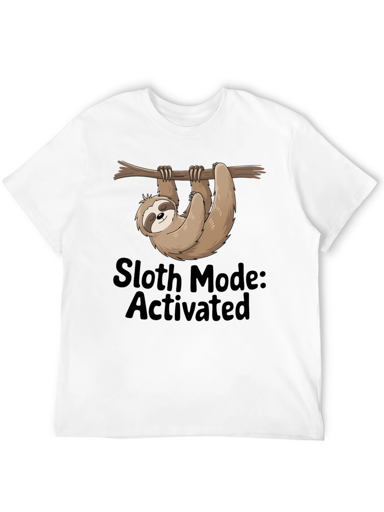 Sloth Mode Activated Graphic T-Shirt