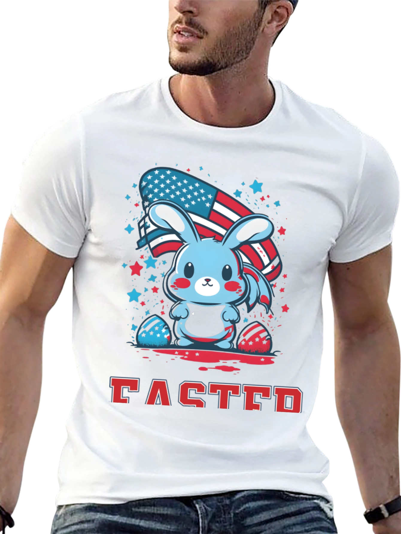 Patriotic Easter Bunny T-Shirt