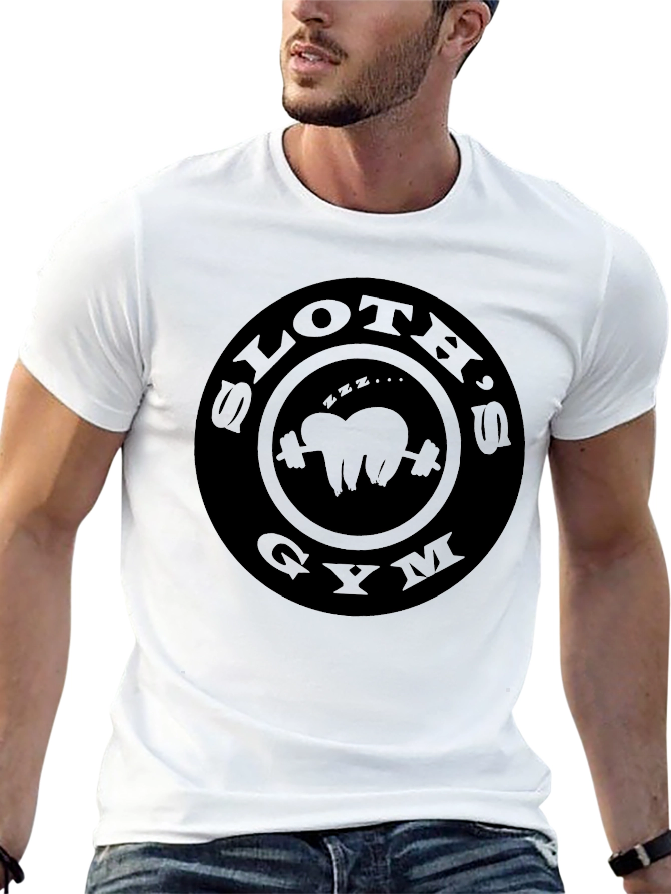 Sloths Gym T-Shirt - Funny Workout Tee