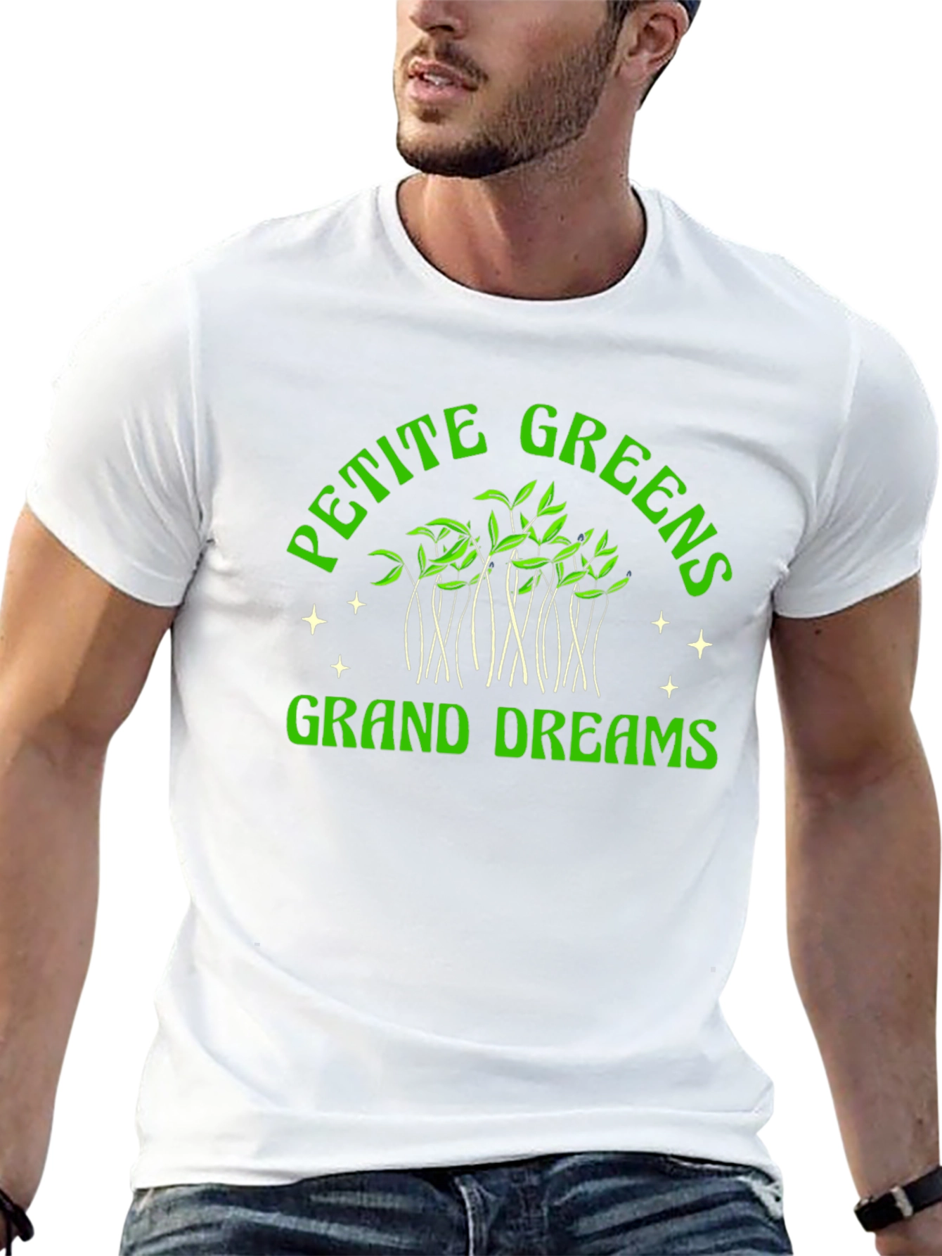 Petite Greens Grand Dreams Graphic Tee