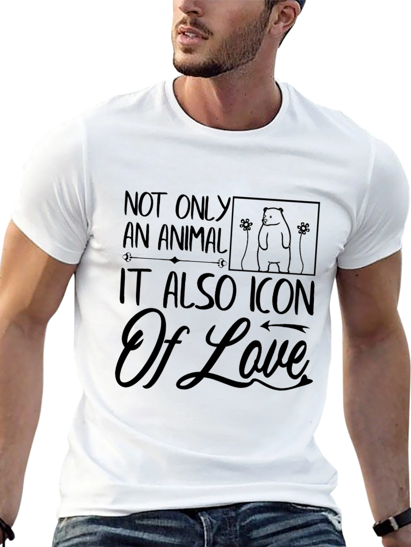 Animal Lover Graphic Tee - Icon of Love